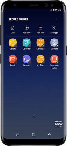 samsung galaxy s8 folder