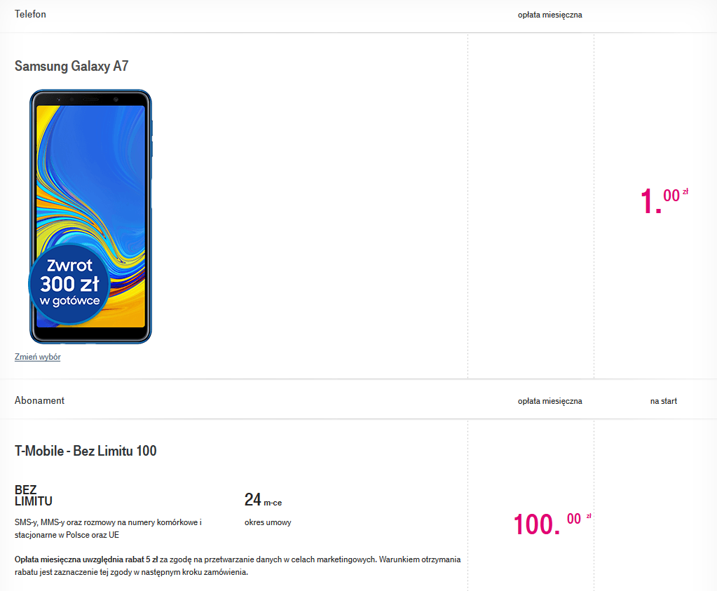 samsung galaxy a7 abonament t-mobile ceny samsung galaxy a7 abonament t-mobile ceny