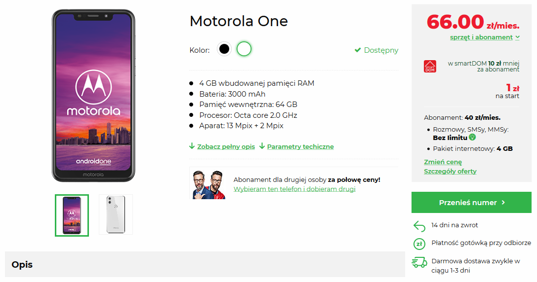 motorola one plus promocja abonament motorola one plus promocja abonament