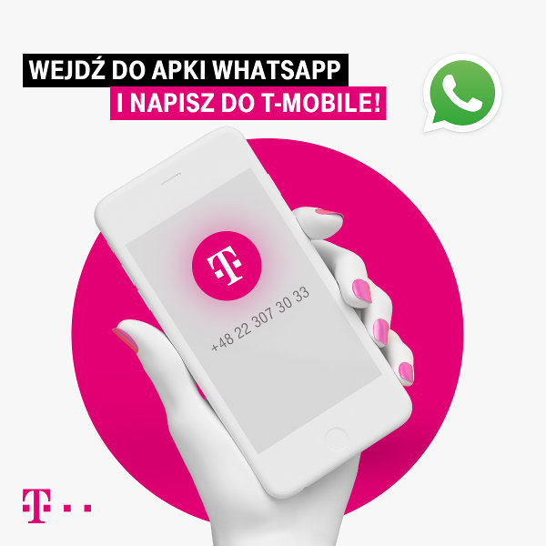 zdalna obsługa klienta w t-mobile aplikacja whats app komunikator